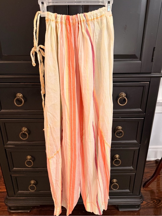 Intimately By Free People Dresses & Skirts - Lightweight Cream and Coral Striped Women's Boho pants